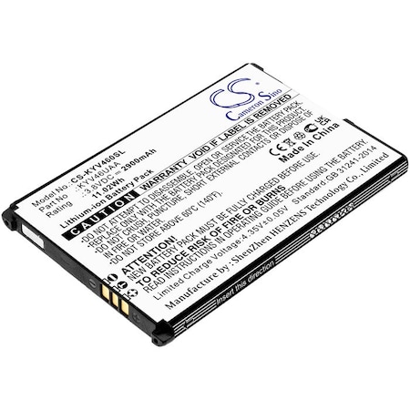 Bsc Preferred Kyocera KYV46 Torque G04 Mobile Phone Replacement Battery CS-KYV460SL